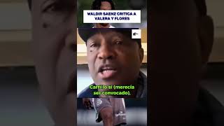 WALDIR SAENZ CRITICA A VALERA Y FLORES universitariodeportes alianzalima mrpeet selecionperuana [upl. by Daisie]