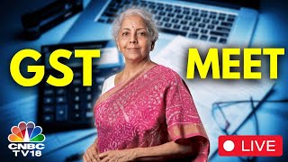 53rd GST Council Meeting LIVE Finance Minister Nirmala Sitharaman Announces Key Decisions  GST [upl. by Ward]