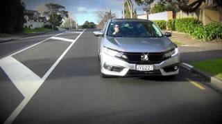 NZ Company Vehicle Magazine 2016 Honda Civic RS Turbo [upl. by Anesuza20]