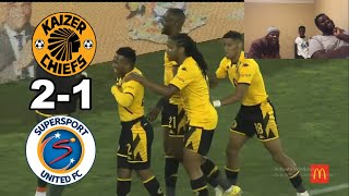 Kaizer Chiefs vs Supersport United  All Goals  Extended Highlights  DSTV Premiership [upl. by Afatsum]