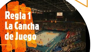 Regla 1 del Balonmano  La Cancha de juego [upl. by Cornelia609]