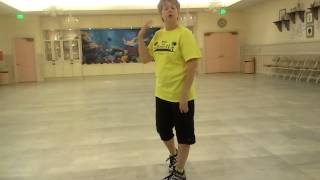 Uptown Funk line dance instructions [upl. by Zurkow]