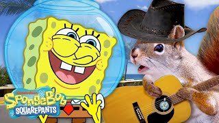 SpongeBob On DRY LAND for 10 Minutes Straight  SpongeBobOfficial [upl. by Fernandes]