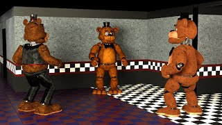 Originals meet Plus meet Movies FNAF MoiveBlender [upl. by Kellda511]