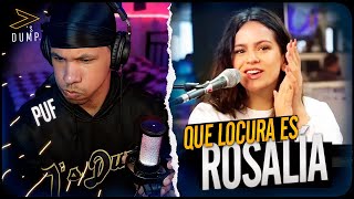 Reaccion a ROSALÍA  Si Tú Supieras Compañero en vivo [upl. by Ynnavoeg]