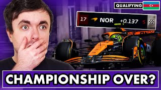 Our Reaction to Azerbaijan Grand Prix Qualifying [upl. by Mable]