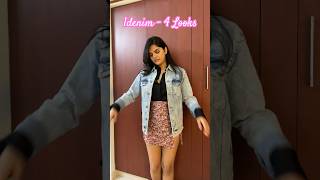 Denim Jacket The One Item You Need 💖🪩 shorts styling styleinspo fashion [upl. by Haughay]