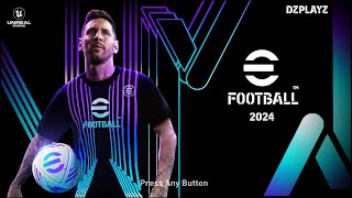 PES 2017  EFOOTBALL 2024 GRAFİK MENÜ YAMASI [upl. by Serrell896]