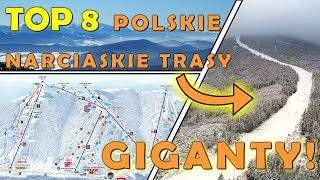 TOP 8 NAJDŁUŻSZE POLSKIE STOKI NARCIARSKIE SKI TRIPS [upl. by Shina942]