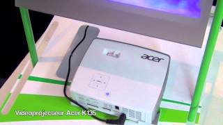 Vidéoprojecteur Acer K135  présentation FR [upl. by Nalyorf809]