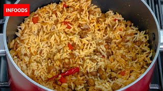 Pigeon Peas Rice Recipe  How to Make Pigeon Peas with Rice  Rice Recipes  Infoods [upl. by Icnan872]