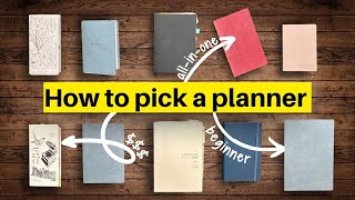 Choosing a Planner for 2024 beginners guide [upl. by Lleda]