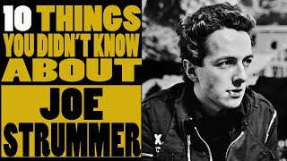 10 Facts you didnt know about Joe Strummer of The Clash [upl. by Tay436]