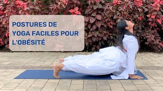 Postures de yoga faciles pour lobésité et la perte de poids  SRMD Yoga  SRMD French [upl. by Akla317]