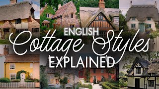 A Definitive guide to English Cottages Different Types of Cottages Architecture Styles Explained [upl. by Ynamrej]