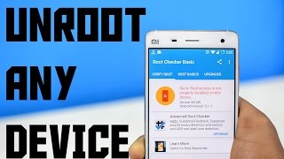 How to Remove Root Un Root Any Android Device Without A Computer 2020 WORKS [upl. by Dalt]