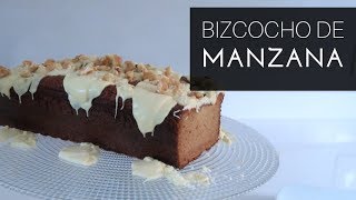 RECETA  BIZCOCHO DE MANZANA  Marilyns Closet [upl. by Kirrad]