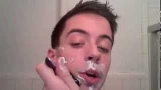 Man Made How to Shave  Kiehls vs Barbasol [upl. by Rhianna]