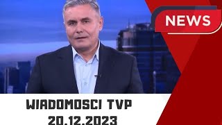 Wiadomosci TVP 20122023 [upl. by Saduj270]