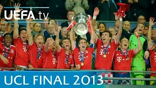 Bayern v Dortmund 2013 UEFA Champions League final highlights [upl. by O'Toole936]