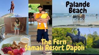 FERN SAMALI RESORT DAPOLI Tour and Review  ganpatipule to dapoli via coastal road  Palande beach [upl. by Etteb215]