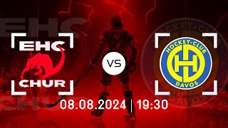 Preseason 2024  EHC Chur  HC Davos [upl. by Aihk]