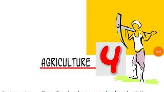 Agriculture chapter 4 part 11 class 10th ncert geography हिंदी में [upl. by Nugesulo686]