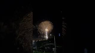 花火大会 江ノ島 湘南 Fireworks display in Japan [upl. by Nosnev]