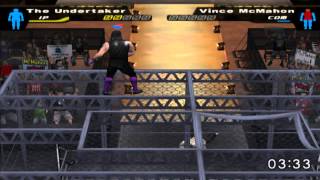 WWE Here Comes the Pain PS2 walkthrough  Hell in a Cell [upl. by Myrle682]