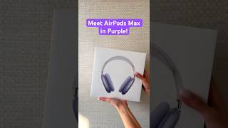 Unboxing the new AirPods Max in Purple🤩 [upl. by Trebornhoj38]