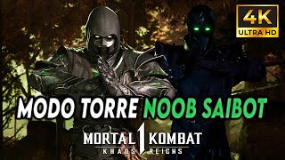 Mortal Kombat 1 4K  Español Latino  Modo Torre  Noob Saibot [upl. by Tate]