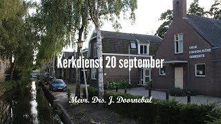 VEG Wormerveer live kerkdienst 20 september [upl. by Gardol91]