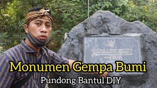 MONUMEN GEMPA BUMI POTROBAYAN PUNDONG BANTUL YOGYAKARTA  EPISENTRUM GEMPA TAHUN 2006 [upl. by Samira432]