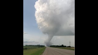 Scarth MB EF3 Tornado of 2020 [upl. by Seditsira142]