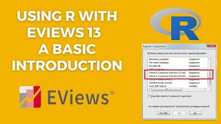 Using R with EViews 13  A basic introduction [upl. by Aniri]