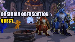 Obsidian Obfuscation Quest WoW [upl. by Ehcar]