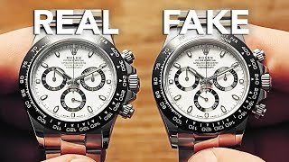 Rolex Real Vs Fake Comparison [upl. by Lj]