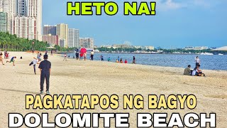 PAGKATAPOS NG BAGYO HETO ANG DOLOMITE BEACH MANILA BAY [upl. by Binny]