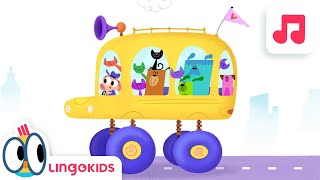 WHEELS ON THE BUS 🚌🎶 Nursery Rhymes  Lingokids [upl. by Danette]