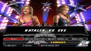 Natalya vs Eve Single [upl. by Anallij]