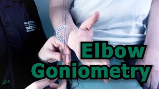 Elbow Goniometry [upl. by Eralcyram597]