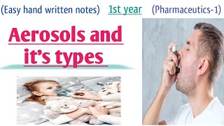 Aerosols l types of aerosols l advantages and disadvantages l learn with aroosa waheed [upl. by Far]