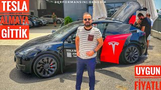 TESLA’YLA TESLA ALMAYA GİTTİKVLOG UYGUN FİYATLI MODEL Y ZORLADIK  EĞLENCELİ VİDEO SR 455KM 218HP [upl. by Anairuy]