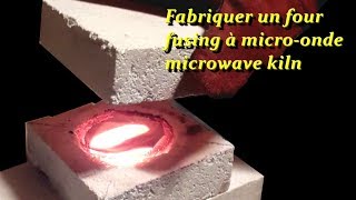 Fabriquer un microwave kiln pour fusing [upl. by Elaweda]