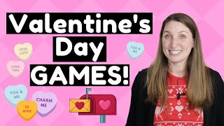 VALENTINES DAY GAMES FOR KIDS AT HOME CLASS PARTY IDEAS [upl. by Stanwood]