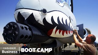 How Air Force Pilots Fly The Controversial 19 Million A10 Warthog  Boot Camp  Insider Business [upl. by Coppins808]