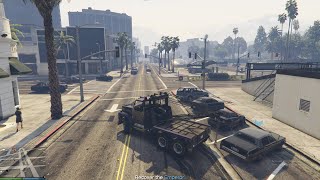 GTAV  Salvage Yard  Tow Truck Service  30k Low Rockford Hills Albany Emperor  10526min [upl. by Nilde]