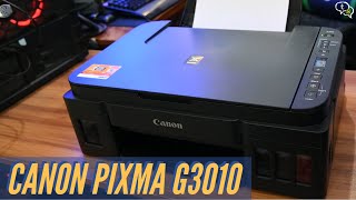 Canon Pixma G3010 All in One Wireless Ink Tank Colour Printer  Canon G3010 Setup and Quick Review [upl. by Annair866]