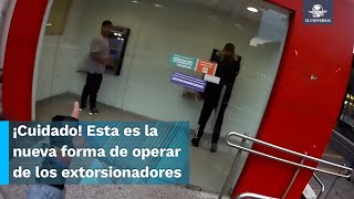 Usuario graba nueva forma de fraude en cajeros automáticos [upl. by Liponis]