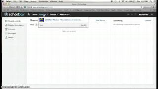 Student How to join Schoology Course [upl. by Iznyl228]